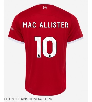 Liverpool Alexis Mac Allister #10 Primera Equipación 2023-24 Manga Corta